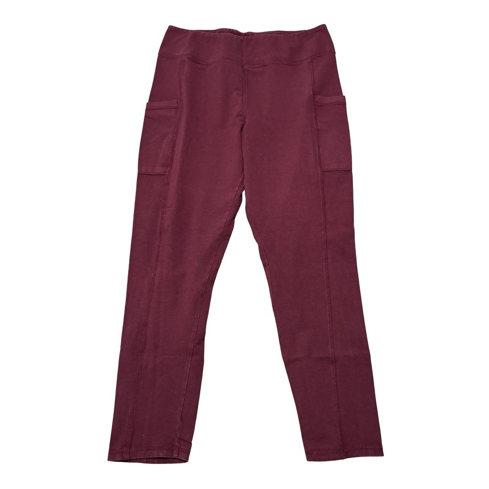 Saturday/Sunday by Anthropologie Casual Legging Pants Red Size XL 30 x 26